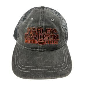 Harley Davidson Wildhorse Dark Gray Mesh Cap